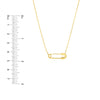 Safety Pin Necklace