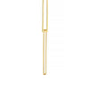 Interlocking Open Rectangle Drop Earrings