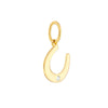 Horseshoe Charm with 1pt Diamond
