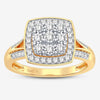 10K 0.25Ct Diamond Ring