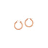 25mm x 4mm Polished Hoop Earrings