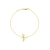Plated Sterling Silver Mini Dragonfly Bracelet