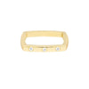 Bold Diamond Square Band Ring