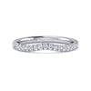 14K White Gold Diamond Matching Wedding Band