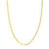 50/50 Paper Clip and Rope Necklace
