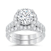 14K 5.00Ct Certified Lab Grown Diamond Bridal Ring