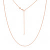 1.05mm Adjustable Wheat Chain with Lobster Lock