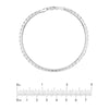 3.4mm Box Chain Bracelet with Spring Ring