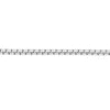 Sterling Silver 2.1mm Round Box Chain with Pear Lobster Lock