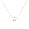 Wire Star Adjustable Necklace