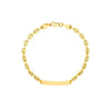 Children's Puff Mariner ID Bracelet