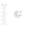 6mm ID Polished Open Hoop Earrings