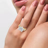10K 0.19Ct Diamond Ring