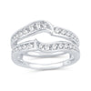 14K 0.75Ct Diamond Ring Guard