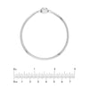 Sterling Silver 3mm Snake Chain Bracelet