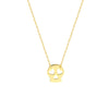 So You Mini Sugar Skull Adjustable Necklace