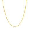 2.7mm Solid Round Box Chain with Lobster Lock