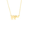 Elephant Pendant Adjustable Necklace