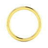 14K Yellow Gold Diamond Matching Wedding Band