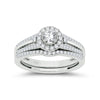 10K 0.50Ct Diamond Bridal Ring