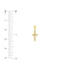 1/15tcw Diamond Mini Cross Pendant