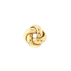 9mm Puffed Love Knot Stud Earrings