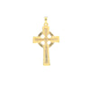 Hammered Celtic Cross Pendant