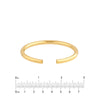 Open Polished 5mm Bangle