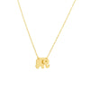 So You Mini Elephant Adj Necklace